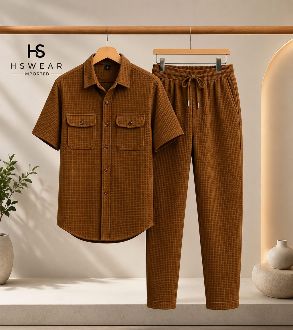 Safari Tracksuit Set (shirt+Trouser) Premium imported Fabric 100%