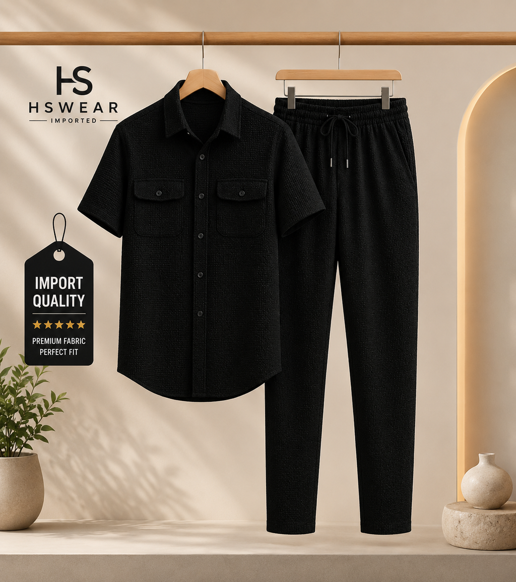 Safari Tracksuit Set (shirt+Trouser) Premium imported Fabric 100%