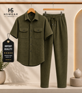 Safari Tracksuit Set (shirt+Trouser) Premium imported Fabric 100%