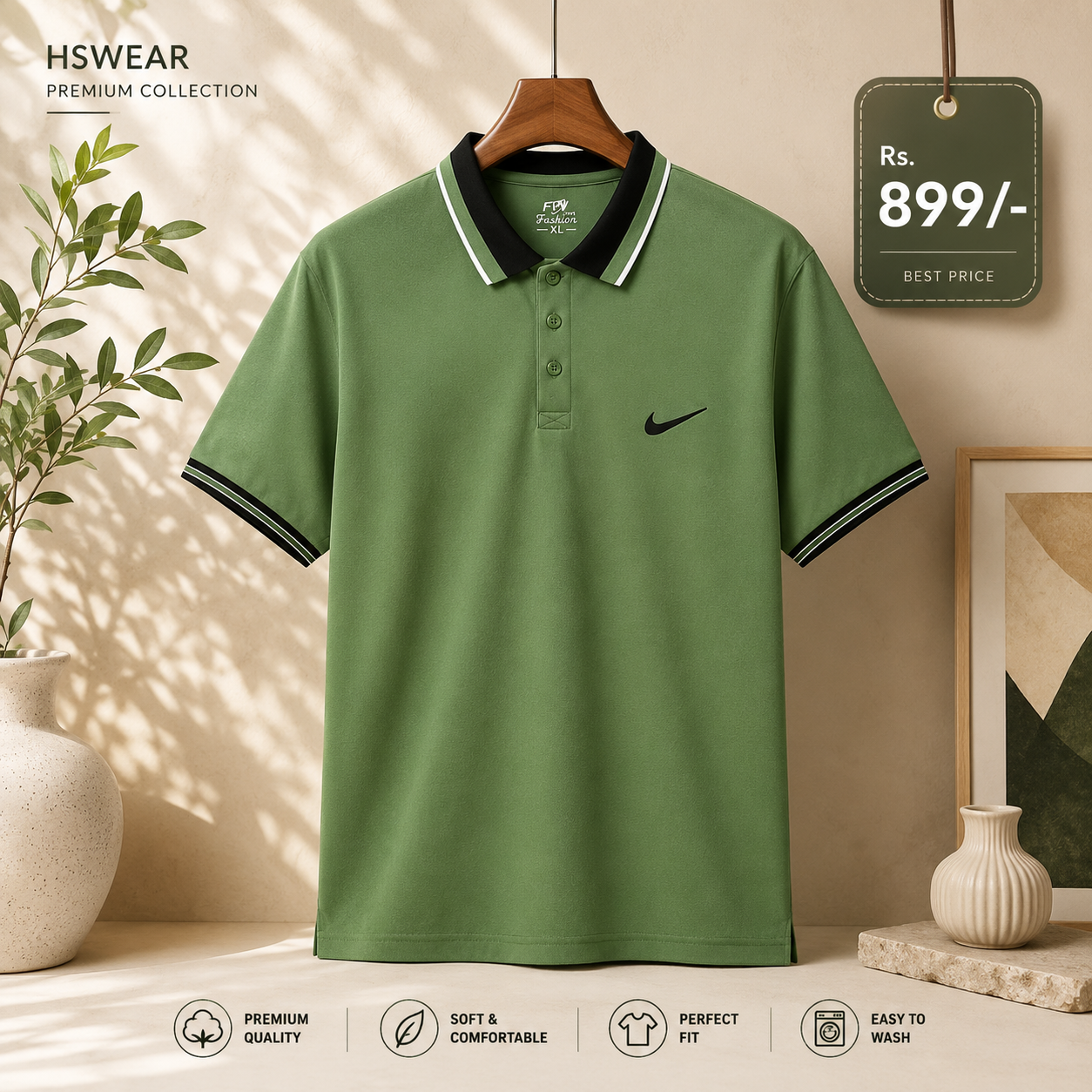 Premium Men's Classic Polo t-shirt