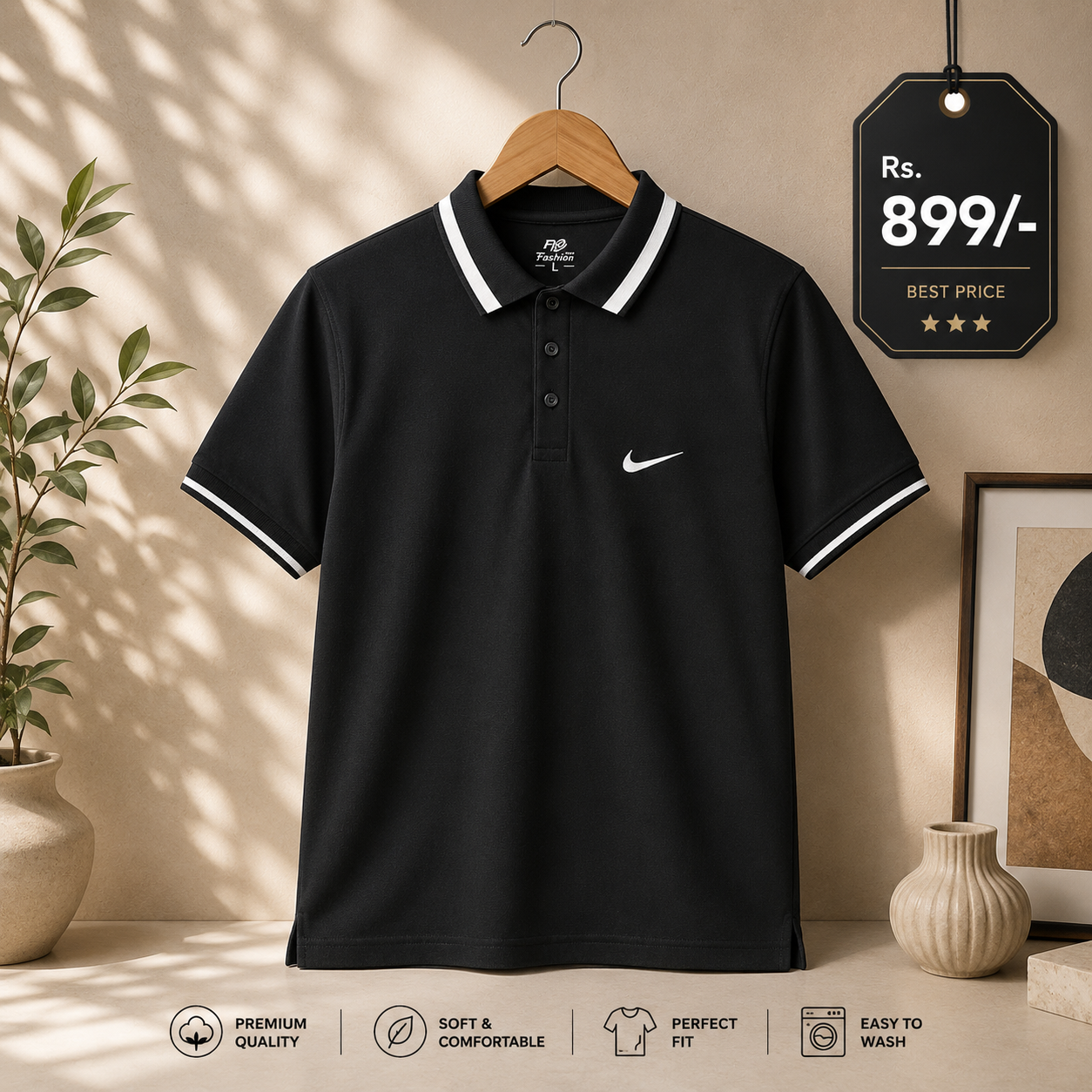 Premium Men's Classic Polo t-shirt