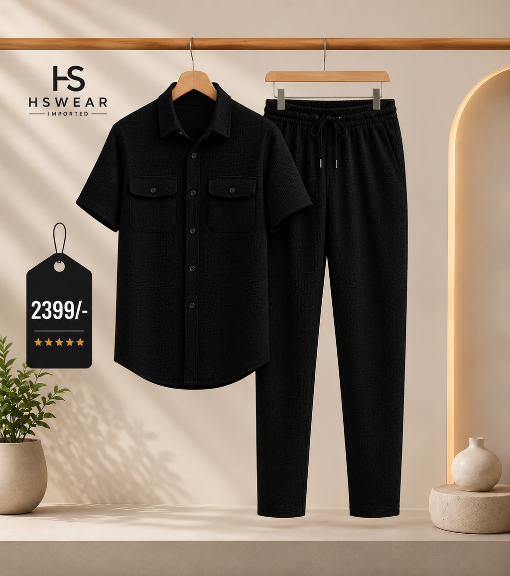 Safari Tracksuit Set (shirt+Trouser) Premium Fabric 100%