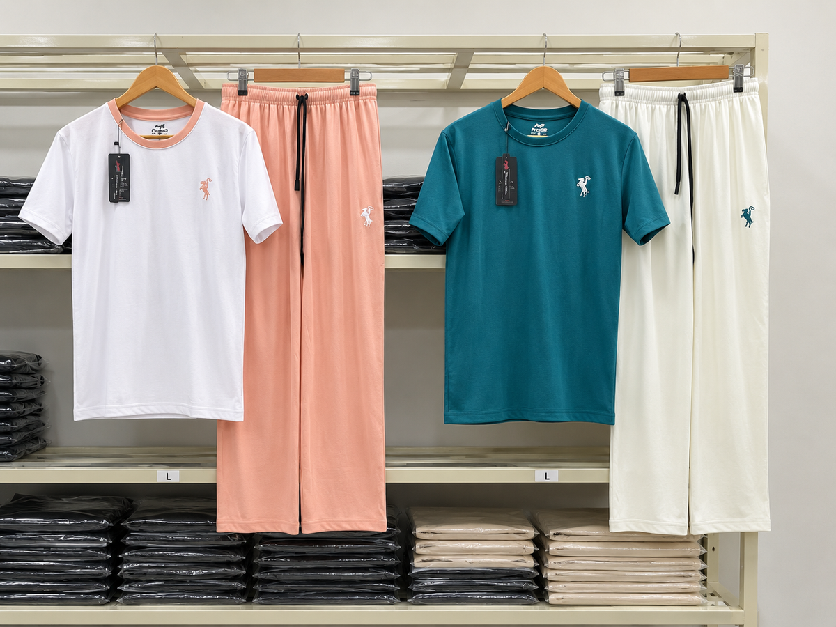 HSWEAR Premium Summer Co-Ord Set | Comfortable T-Shirt & Trouser Set✨