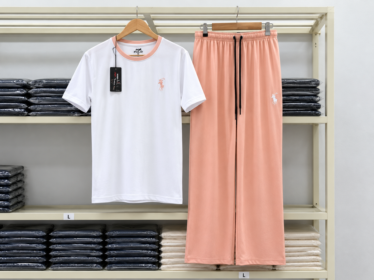 HSWEAR Premium Summer Co-Ord Set | Comfortable T-Shirt & Trouser Set✨